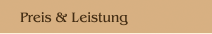 Preis & Leistung